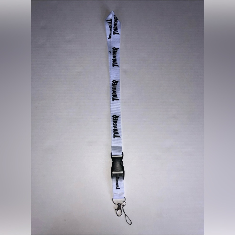 Thrasher White Lanyard- BRAND NEW!